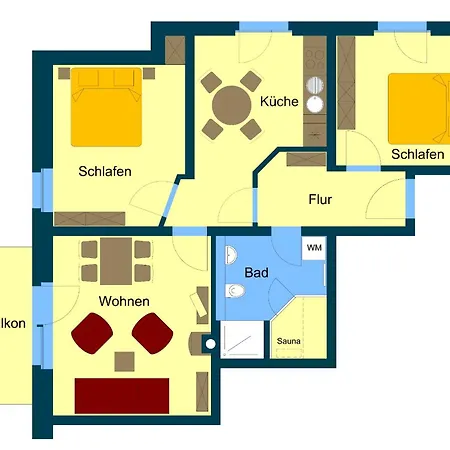 Kuestenwaldhaus Delfin Koserow
